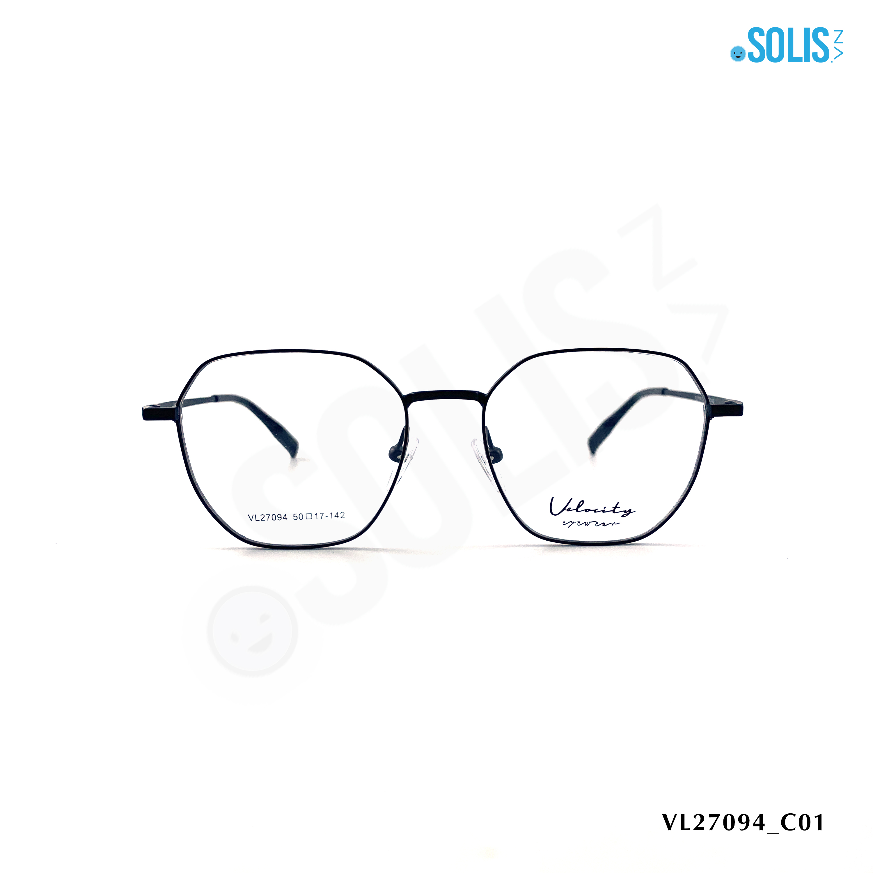 Gọng kính KL hiệu Velocity VL27094 - KÍNH KIM LOẠI HIỆU VELOCITY VL27094 KÍCH THƯỚC 50-17-142