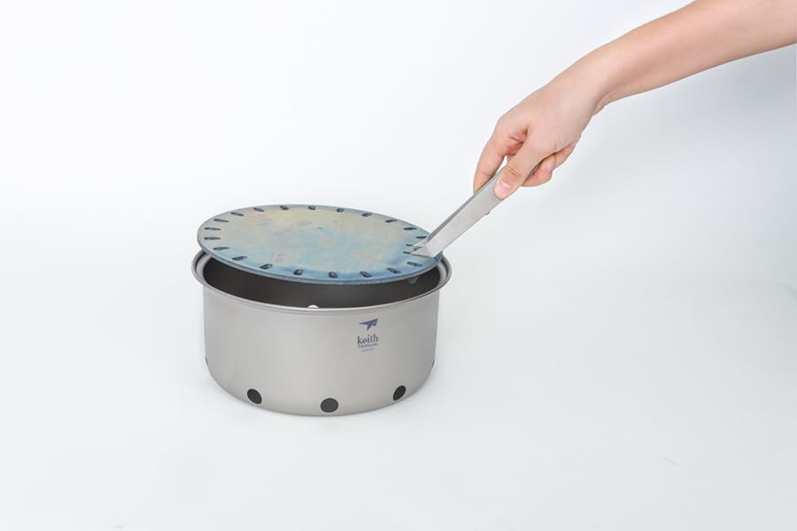 Bếp nướng siêu nhẹ Titanium Frying Oven Keith Ti2205