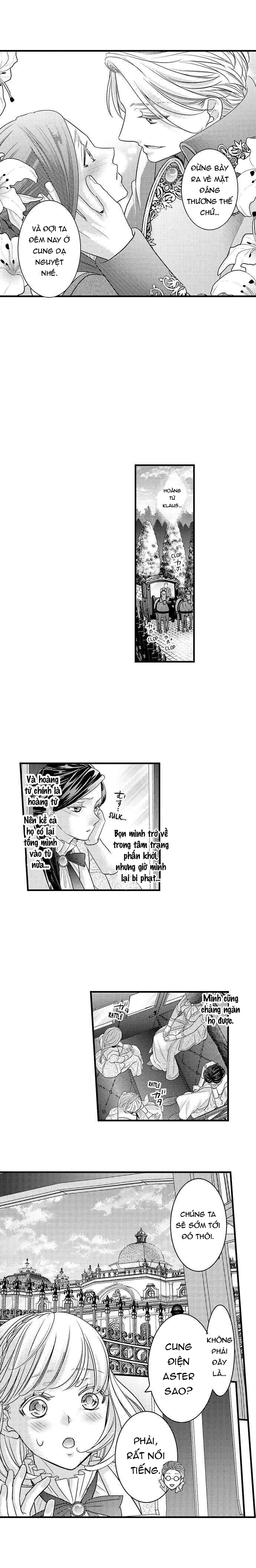 chuyển sinh vào thế giới khác ~ nếu muốn trở thành nữ hoàng hãy tìm cách để được hoàng đế sủng ái vào ban đêm chapter 29.2 1