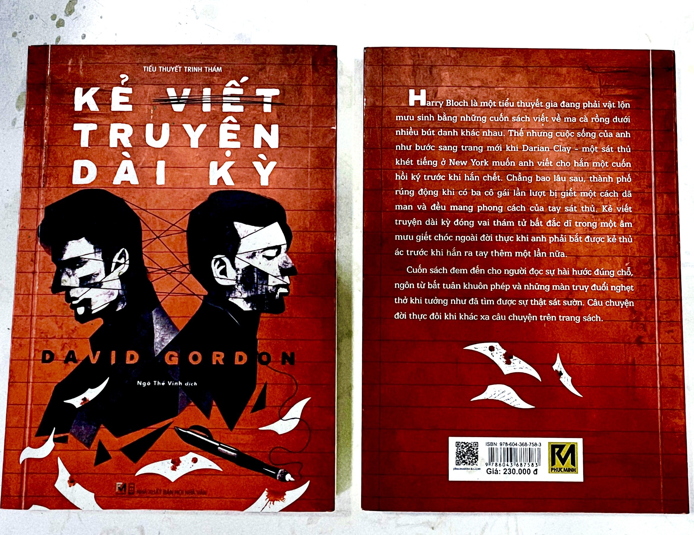 Sách Trinh Thám, Tiểu thuyết trinh thám kinh dị - Kẻ Viết Truyện Dài Kỳ - Phúc Minh Books