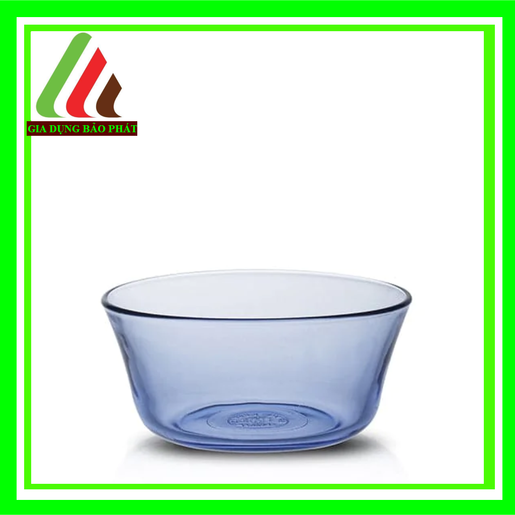 Bộ 6 chén thủy tinh chịu lực Duralex Lys cao cấp Pháp màu xanh marine 10.5cm