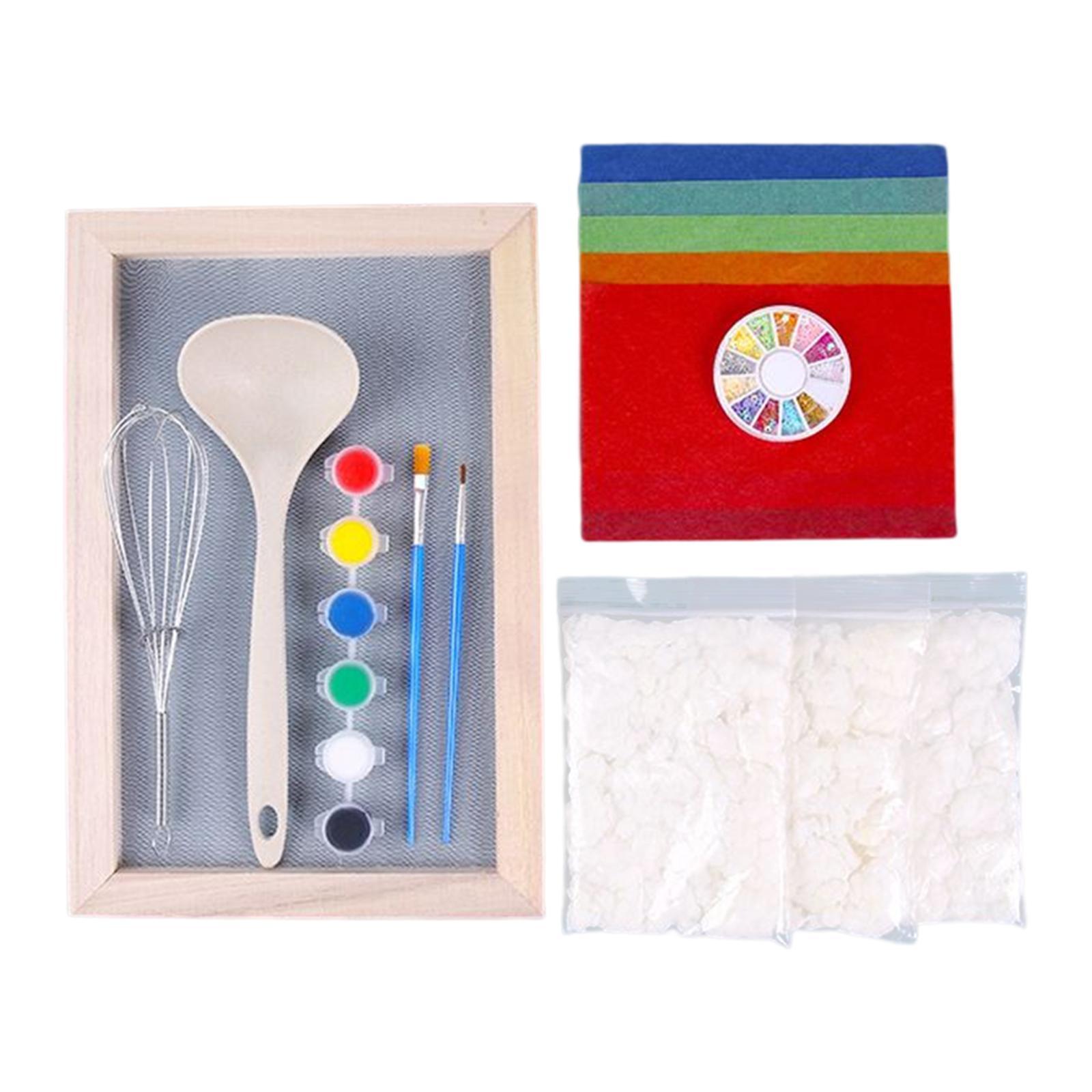 Wooden Paper Making Screen Handmade Paper Making Model Set for Kids Children