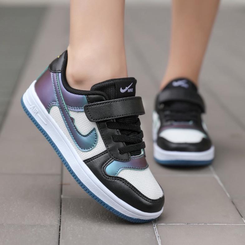 Giày thể thao Air Force thiết kế thoáng khí cá tính thời trang cho trẻ em