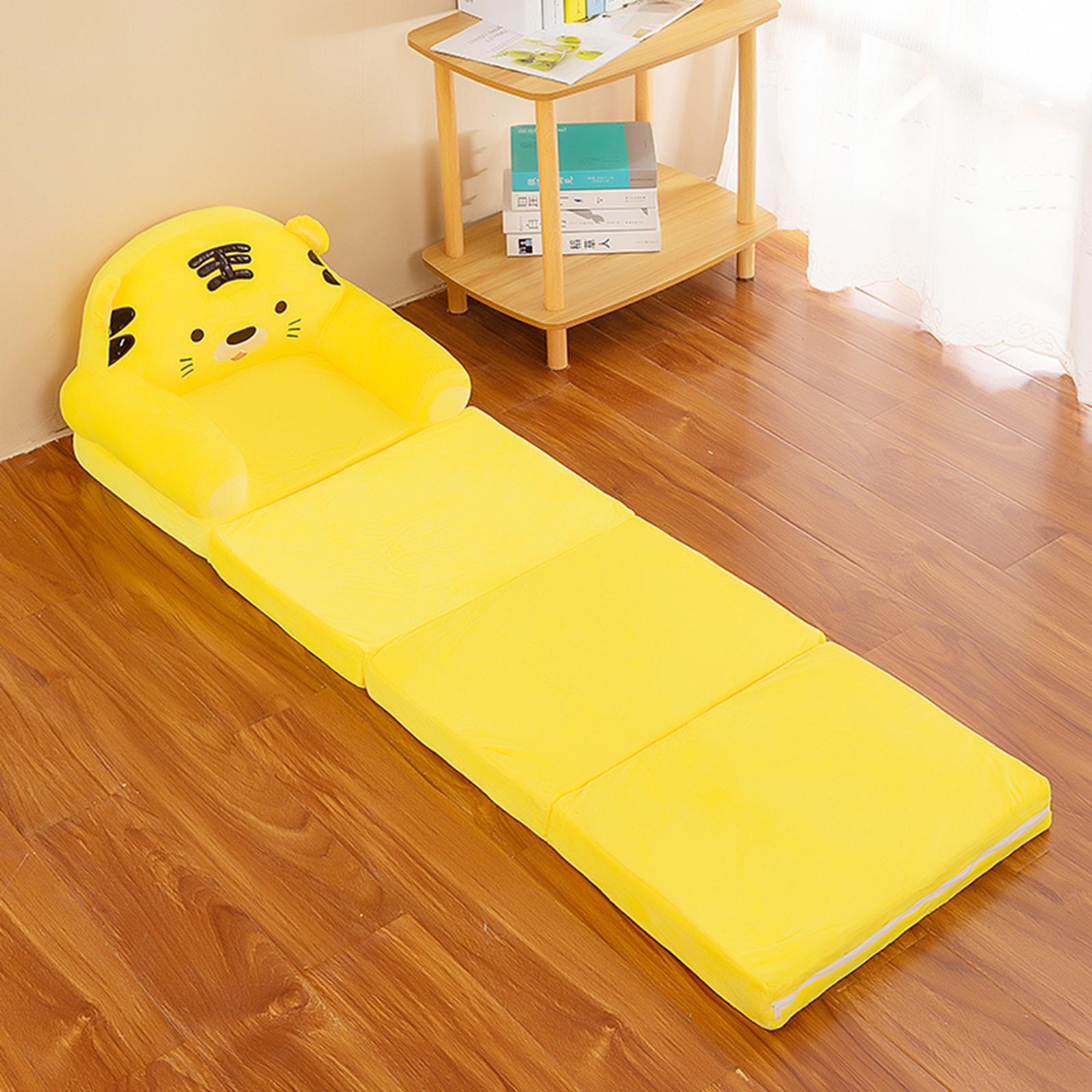 Cartoon Foldable Kids Sofa Cover Children Chair Seat Slipcover for Decor
