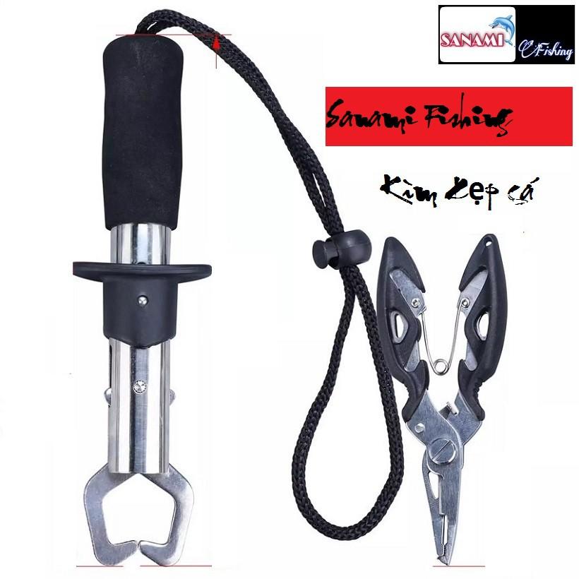 Kìm Kẹp Cá Kìm Gỡ Lưỡi Câu Đa Năng Inox Siêu Bền -Sanami Fishing