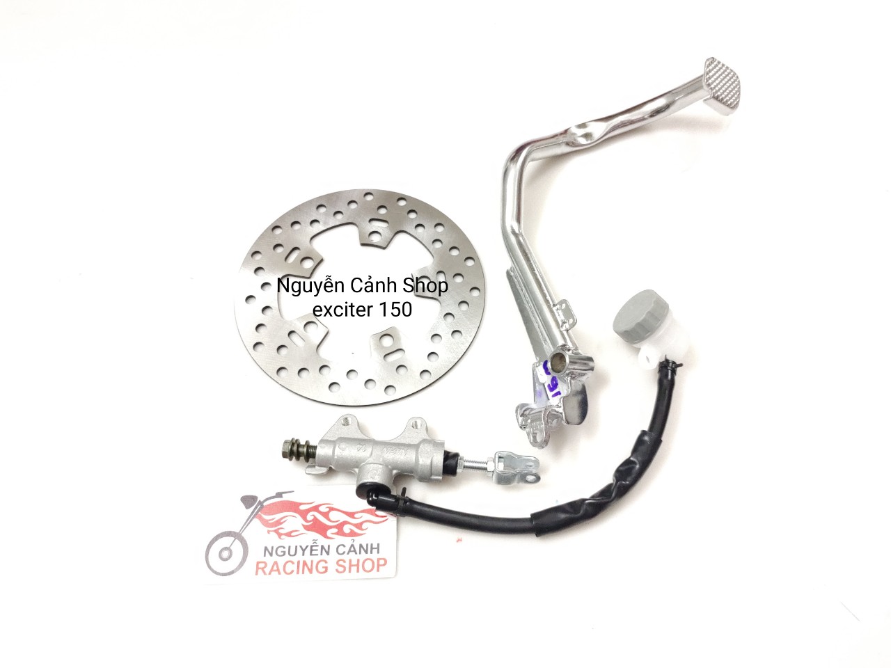 Combo 3 món đĩa thắng pen đạp càng thắng exciter 150 135