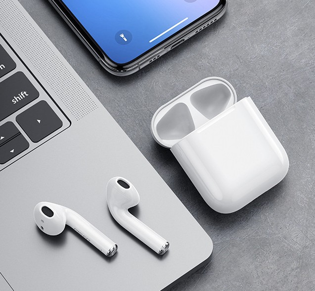 Tai nghe không dây Pisen True Wireless Airbuds  White- Hàng Chính Hãng