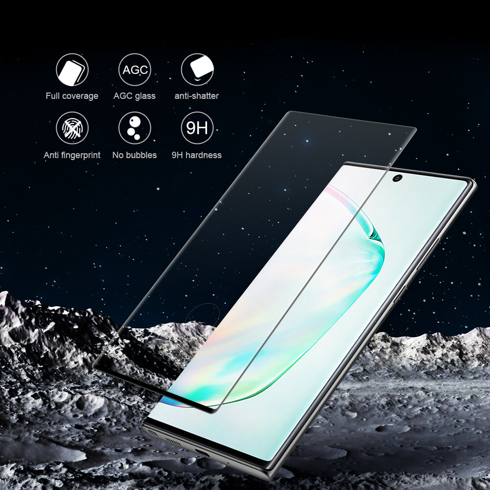 Miếng dán kính cường lực 3D Samsung Galaxy Note 20 Ultra hiệu Nillkin CP+ Max - Hàng chính hãng