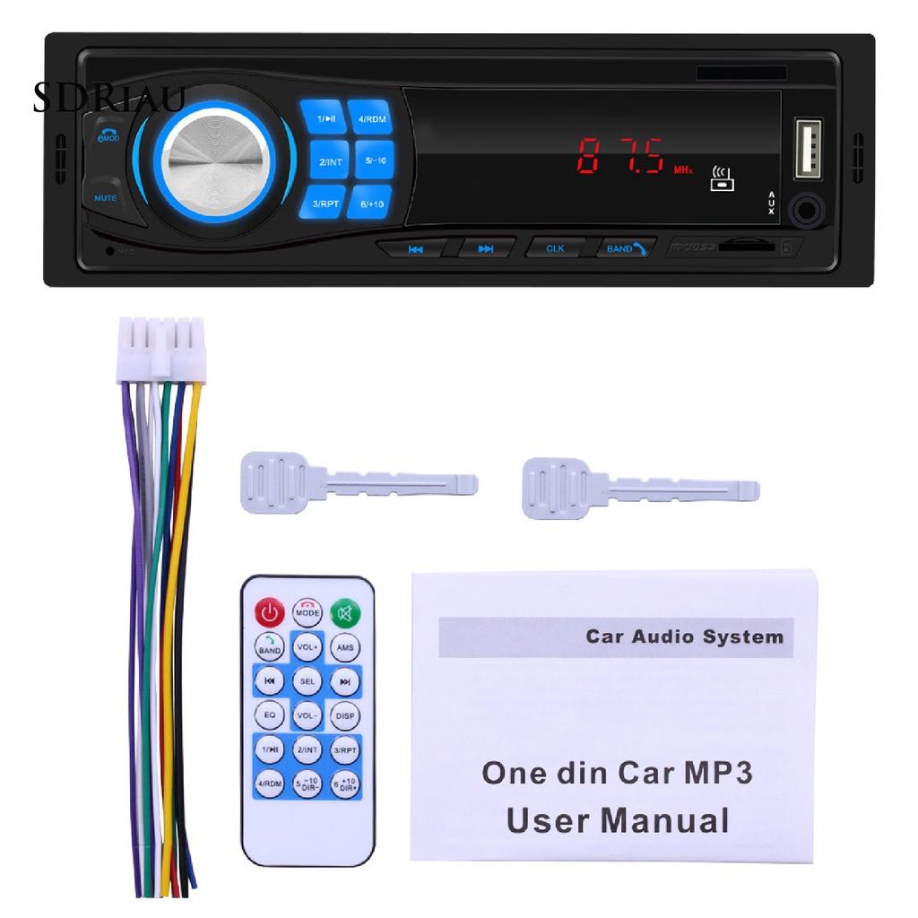 *QCDZ* 8013 MP3 Player Bluetooth Hands-free Call AUX/Micro-SD/U Disk/FM Radio 12V Car 1 Din USB2.0 MP3 Player