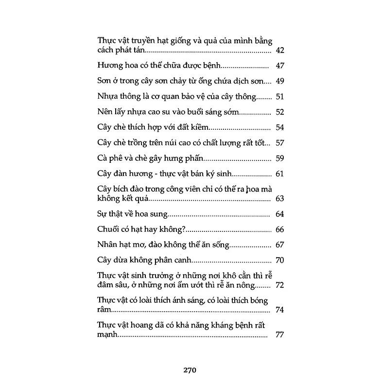 Khoa Học Vui  Thế Giới Thực Vật - Bản Quyền