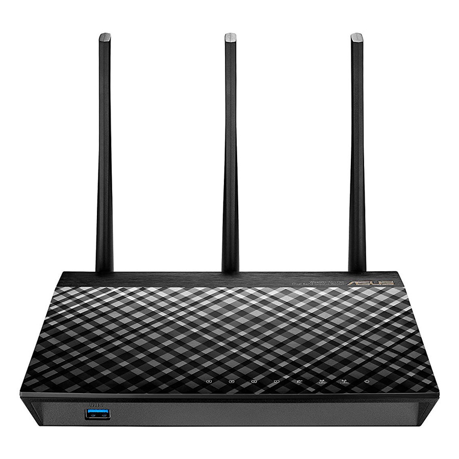 Router Wifi Mesh Asus RT-AC67U (2 Pack) Băng Tần Kép AC1900 - Hàng Chính Hãng