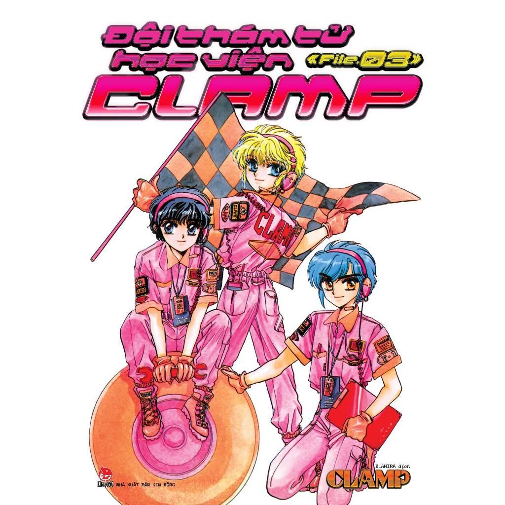 Truyện tranh - Boxset Đội thám tử học viện Clamp - Trọn bộ 3 tập - NXB Kim Đồng