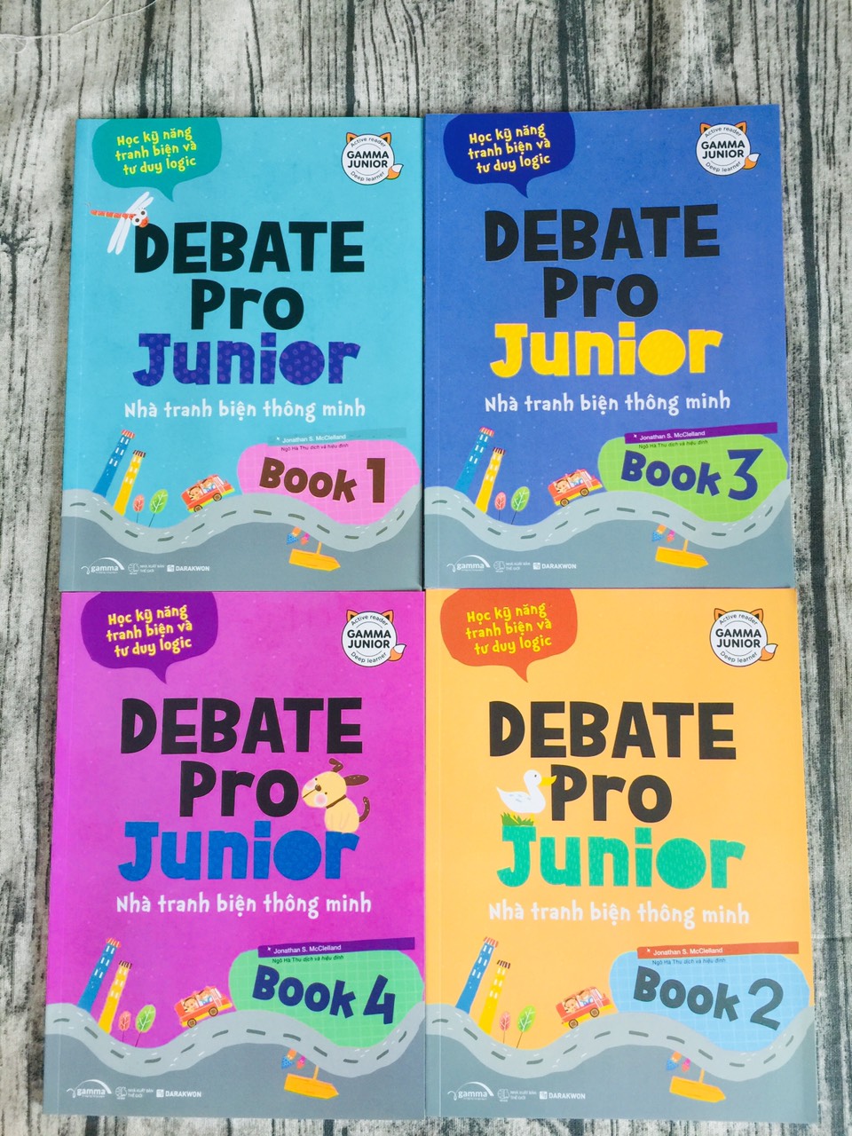 Combo Debate Pro Junior – Nhà Tranh Biện Thông Minh 1,2,3,4