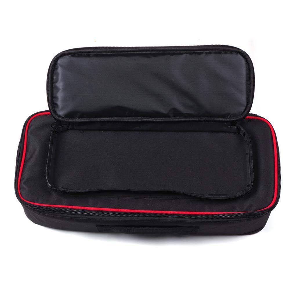 Guitar Effects Pedal Board Bag Padded Utility Pedalboard Storage Holder Case