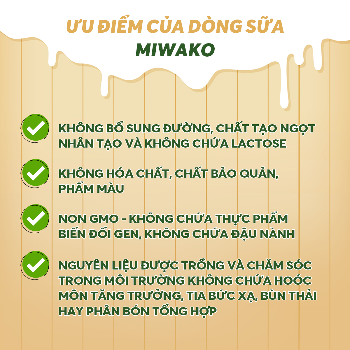 Sữa Hữu Cơ Miwako Nhập Khẩu Malaysia Hộp 700g Vị Gạo, Sữa Hạt Dinh Dưỡng Cho Bé Biếng Ăn Tiêu Hóa Kém Thấp Còi