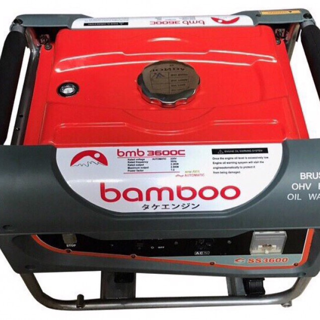 Máy phát điện Bamboo BmB 3600C