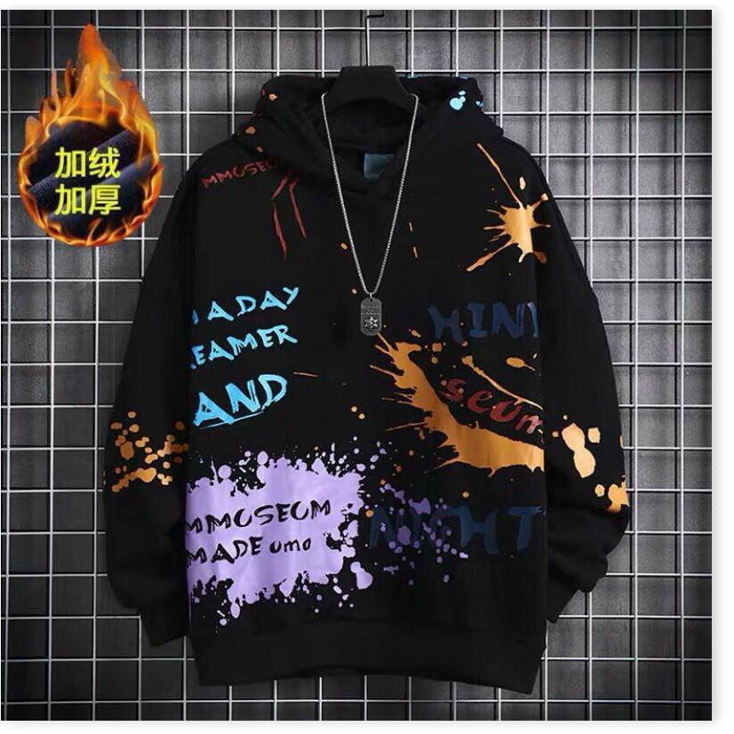 Áo khoác hoodies có mũ nữ hoạ tiết cực chất rực rỡ phong cách mới 2021 THỜI TRANG 1HITSTORE1