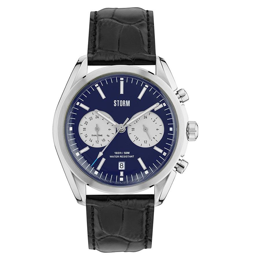 Đồng hồ đeo tay nam hiệu Storm TREXON LEATHER BLUE