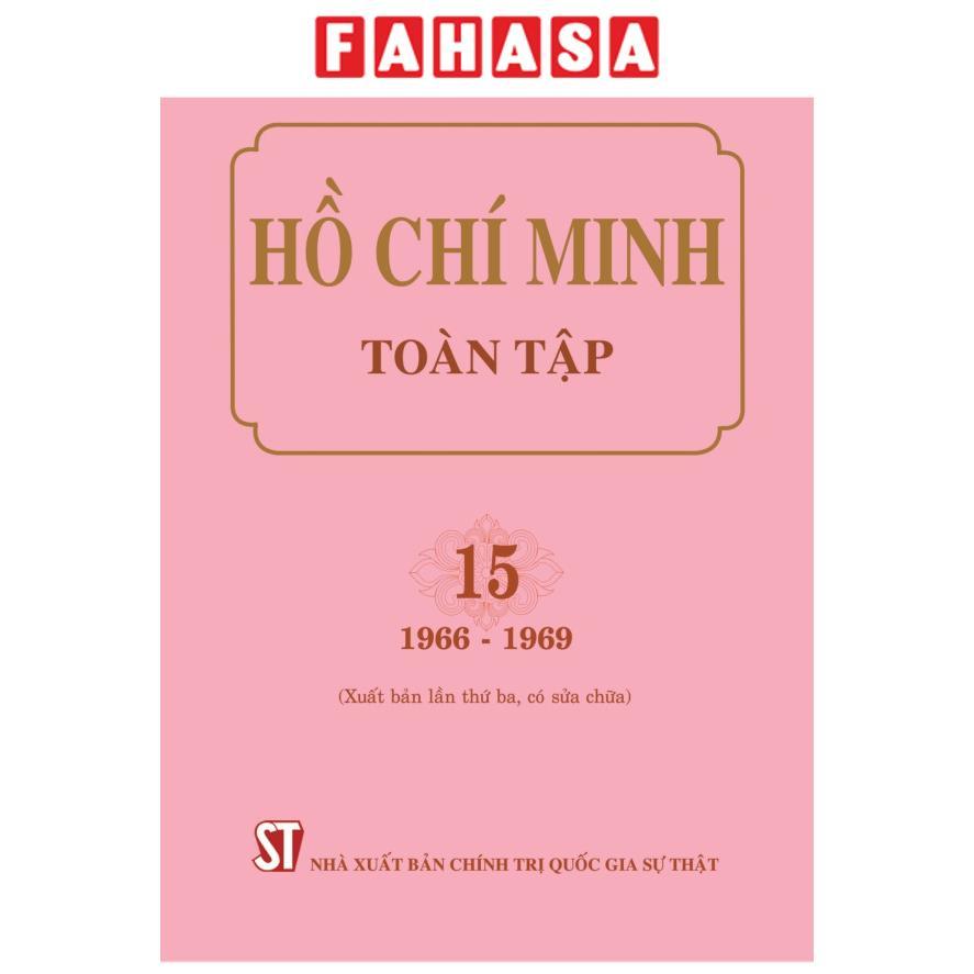 Sách - Bộ Sách Hồ Chí Minh Toàn Tập (Bộ 15 Cuốn) - Bìa Cứng