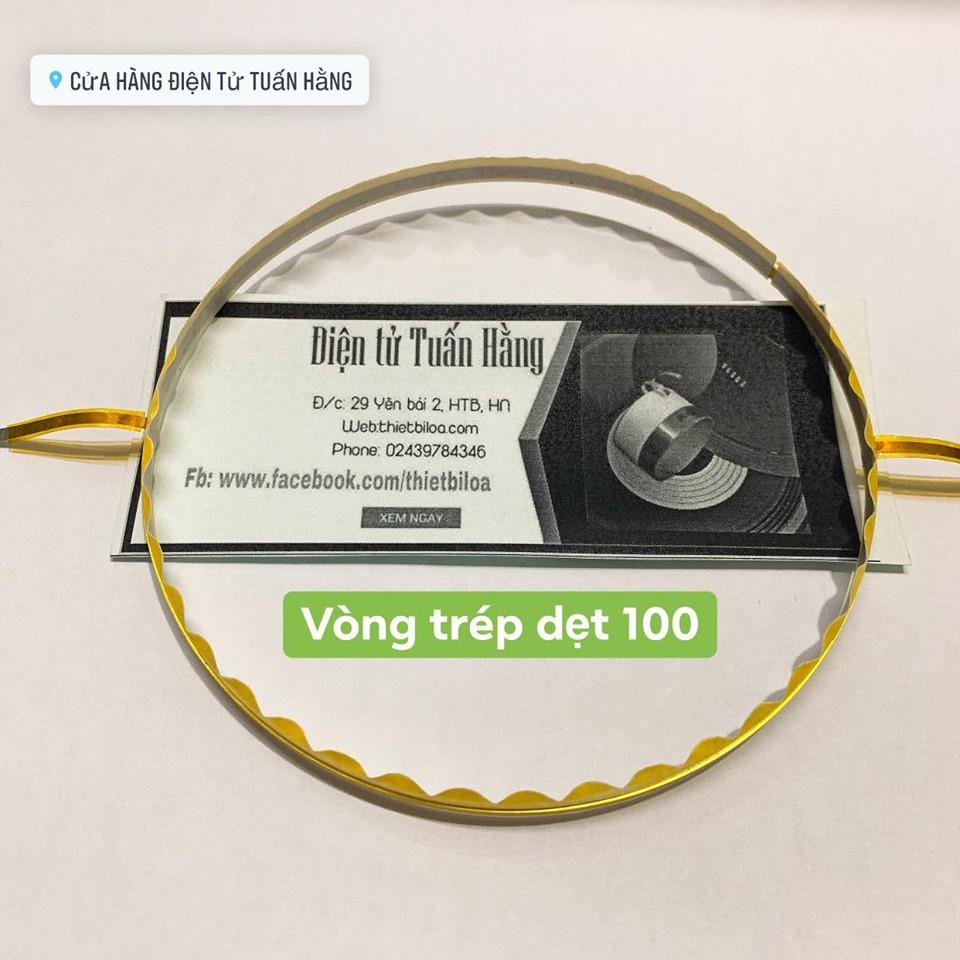 Vòng côn  loa tép 100 nhôm dẹt.loại tốt .