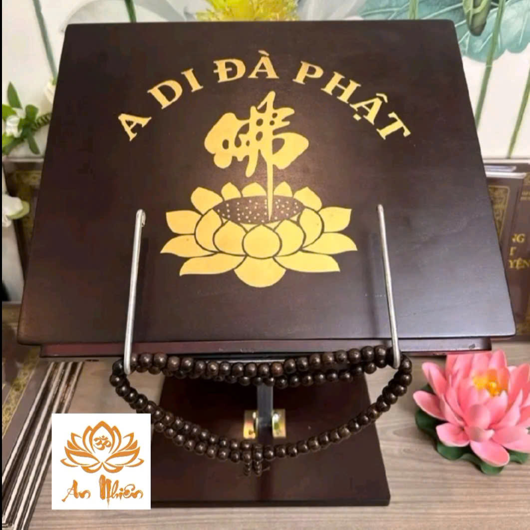 Kệ Đọc Kinh Chế độ nâng hạ Thấp nhất 30cm, Cao nhât  60cm- An Nhiên Phật