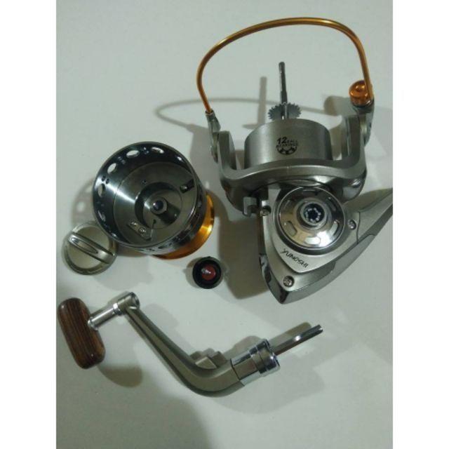 Bộ cần rút shimano dài 3m6 máy 7000 tải cá dưới 15kg