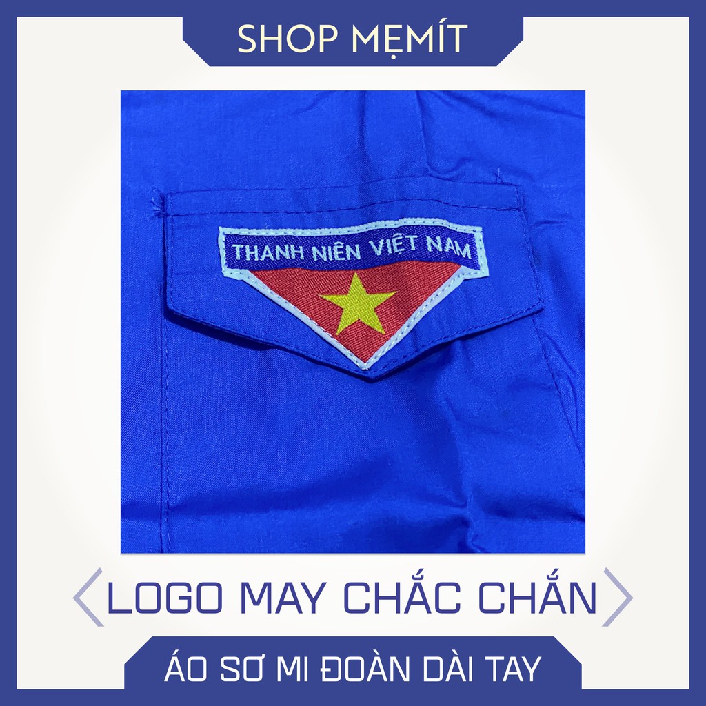 Hình ảnh Sale size đại 81-95 kg Áo Đoàn thanh niên Việt Nam-Sơ mi dài tay