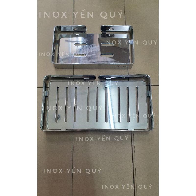 KỆ LỚN ĐỂ XÀ PHÒNG DẦU GỘI INOX304