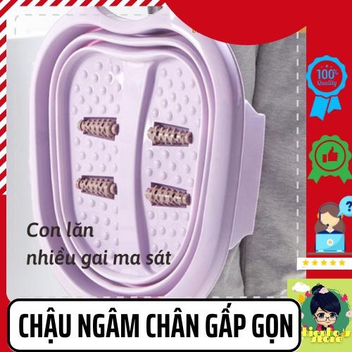 Chậu Ngâm Chân Massage Gấp Gọn Tiện Dụng Dành Cho Mọi Nhà HH0091