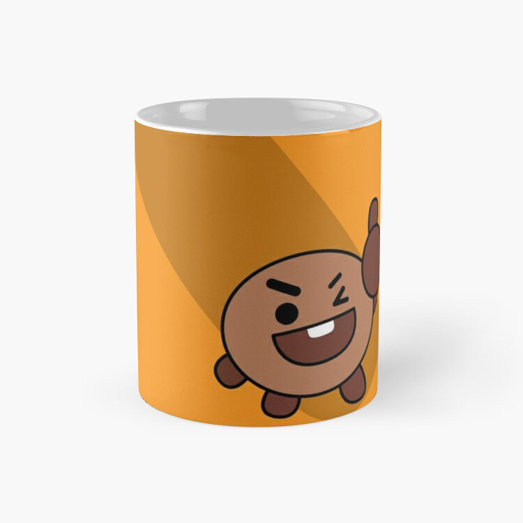 Cốc in hình SHOOKY BT21 BTS có quai