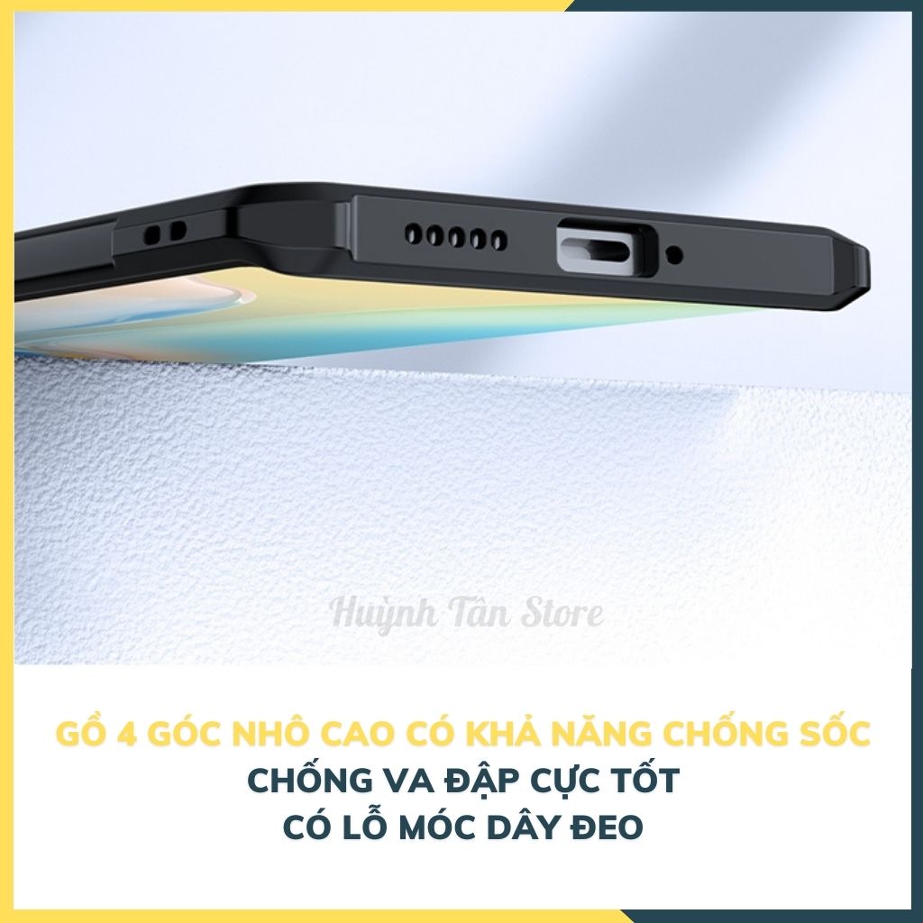 Ốp lưng chống sốc XUNDD cho vivo x80 pro bảo vệ camera - hàng nhập khẩu