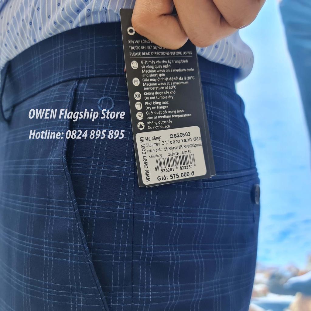 OWEN - () Quần âu nam công sở dáng SLIMFIT mã QS20503 - OWEN Flagship Store