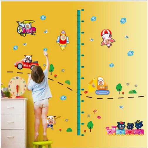 Decal thước đo giao thông cho bé