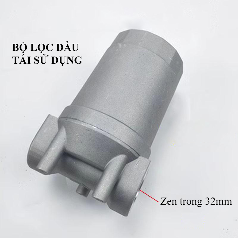 Cốc Lọc Dầu Diesel Zen 32mm – Lưới Thép Không Gỉ, Tái Sử Dụng, Lọc Sạch Cặn Bẩn