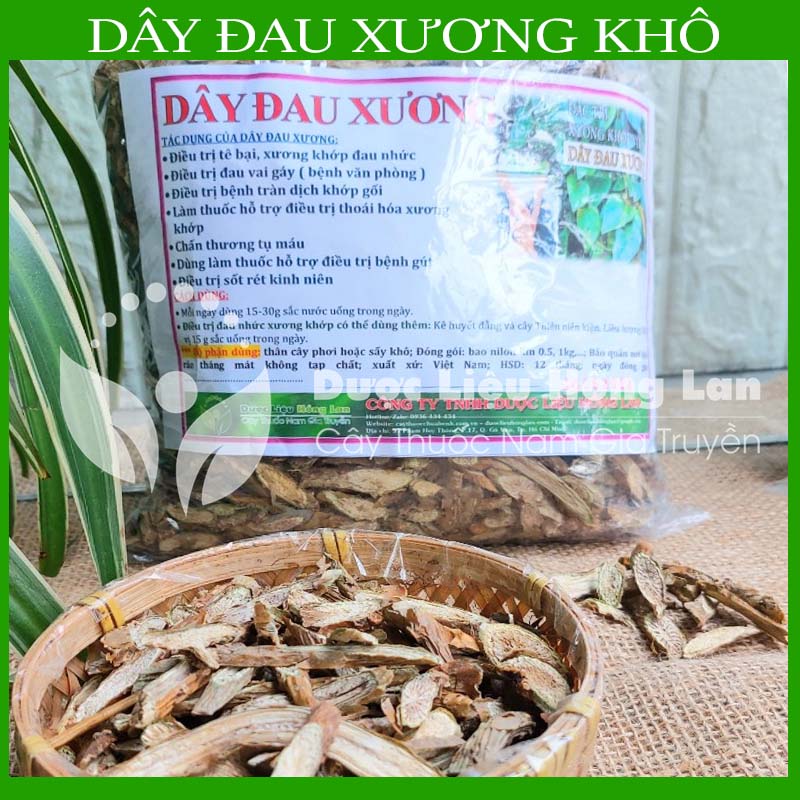 Dây Đau Xương khô sạch đóng gói 1kg