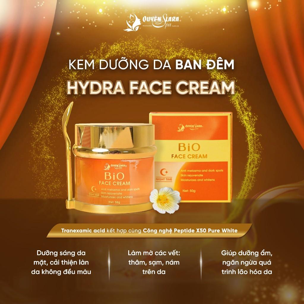 Kem Dưỡng Da Ban Đêm BIO FACE CREAM 50g, Cấp Ẩm &amp; Phục Hồi Chuyên Sâu, Giúp Da Trắng Sáng, Mịn Màng