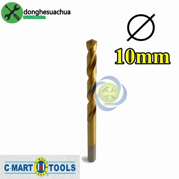 Mũi khoan sắt 10mm C-Mart A0100-10