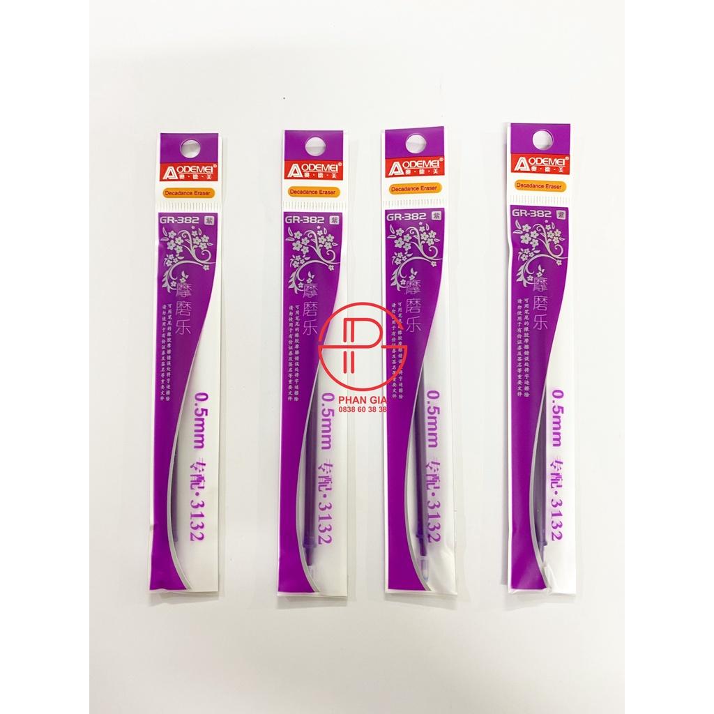 20 Ruột Bút Nước TÍM Xóa Được GR382 - Ngòi 0.5mm