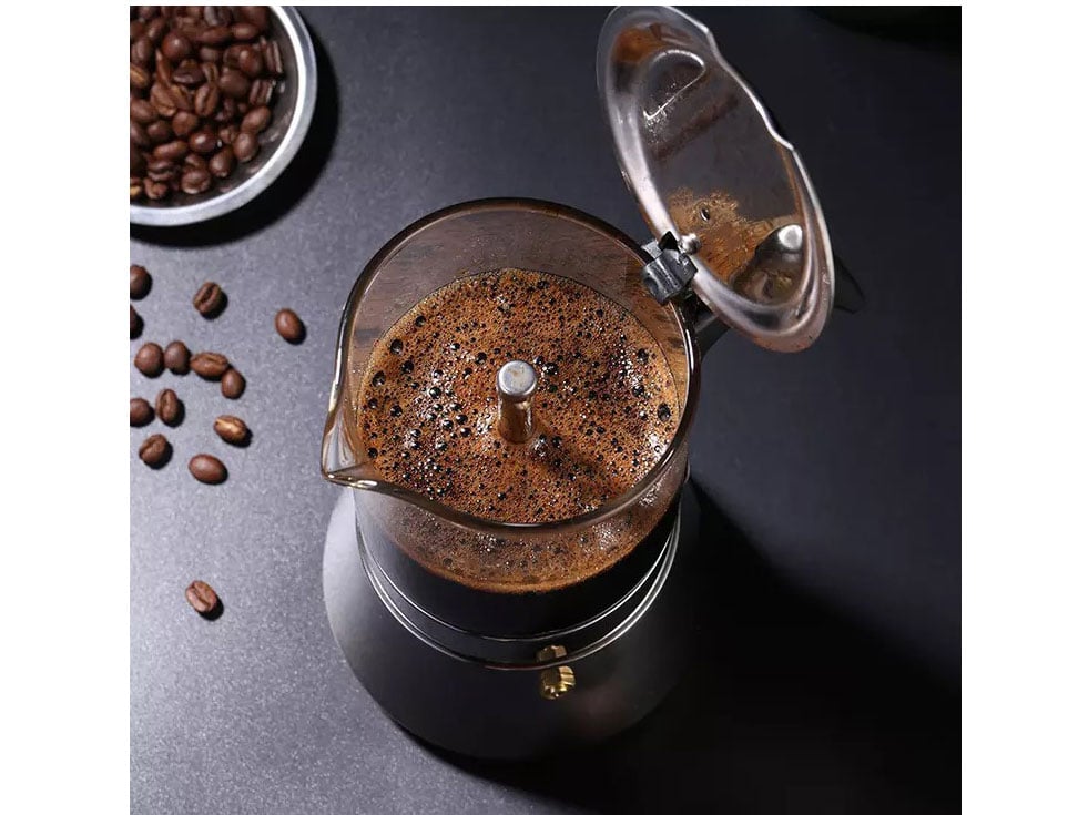 Ấm pha cà phê Kaiyo Moka Pot 160ml KCP-160 hàng chính hãng