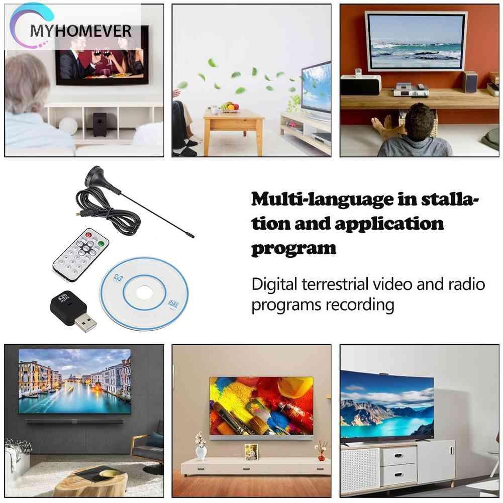 Bộ Ăng Ten Thu Sóng Truyền Hình Kỹ Thuật Số USB 2.0 PC HDTV DVB-T