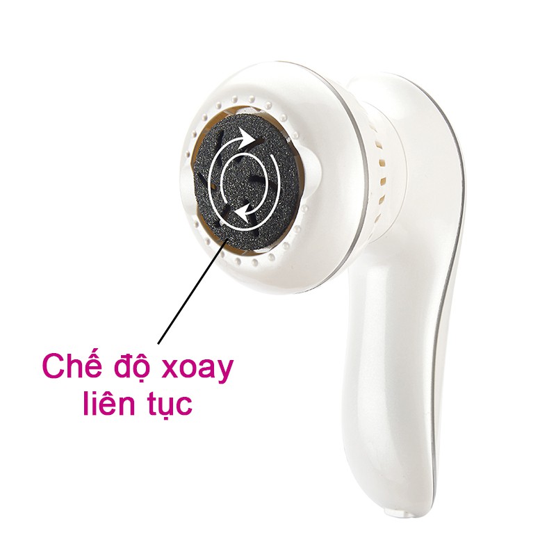 Máy tẩy da chết gót chân cao cấp Rio 60 Second Spa PEDI3