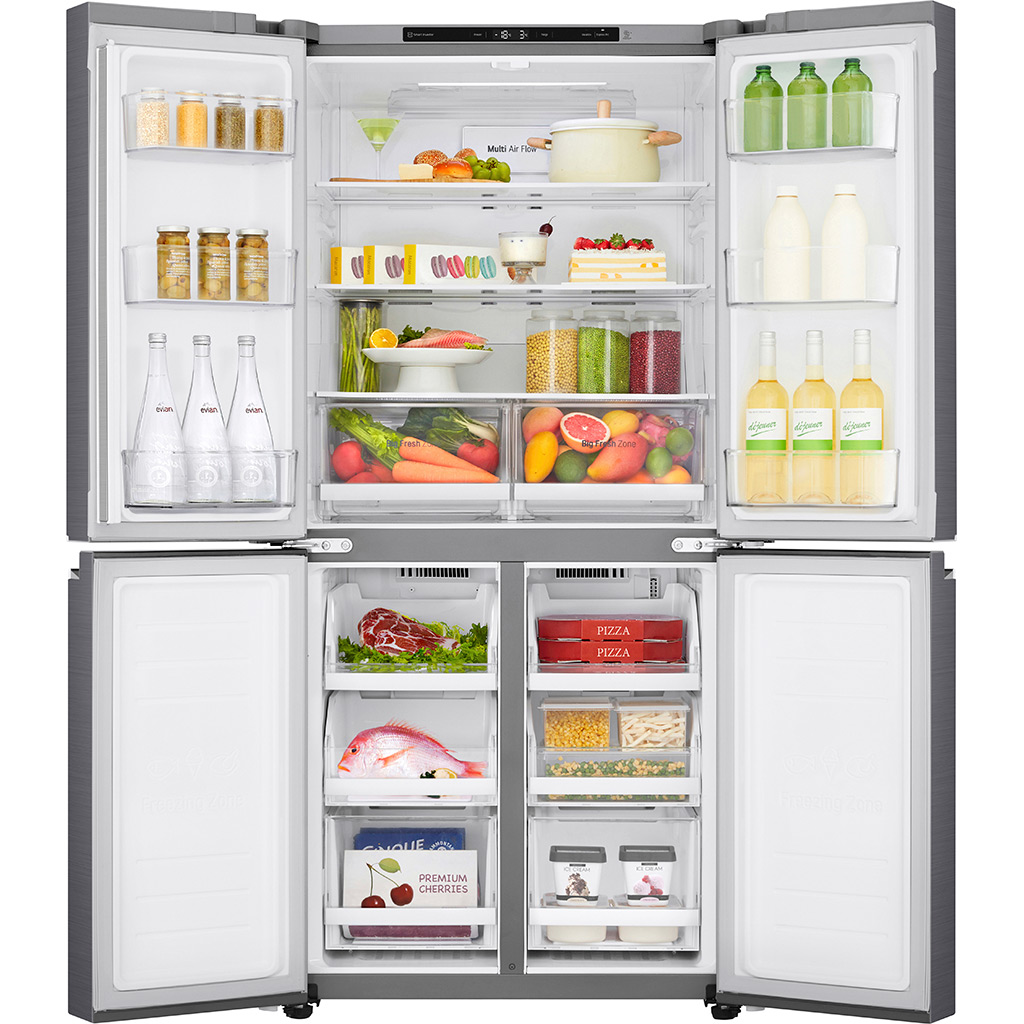 Tủ lạnh LG Inverter 530 lít Multi Door GR-B53PS - Hàng chính hãng - Chỉ giao HCM