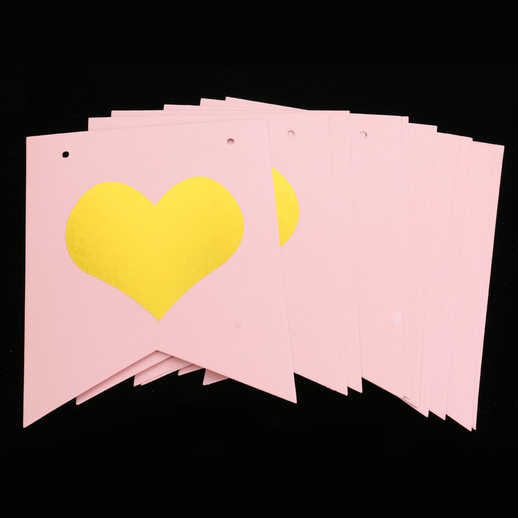 Its A Girl Bunting Banner Garland Paper Pinwheel Fans Baby Shower Kit Red
