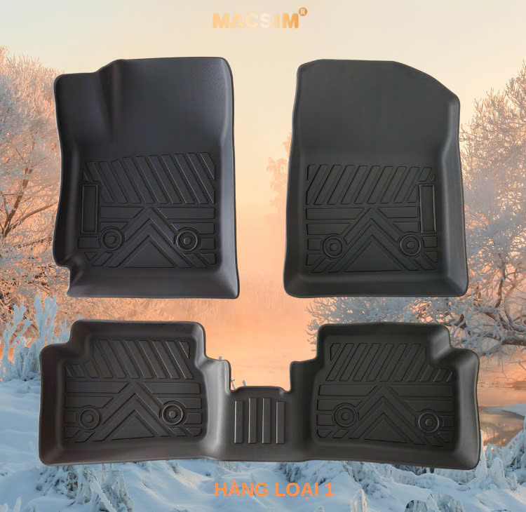 Thảm lót sàn 1 lớp sd3 Hyundai i10 2014-2020 Nhãn hiệu Macsim - Giảm giá nhưng chất lượng không giảm