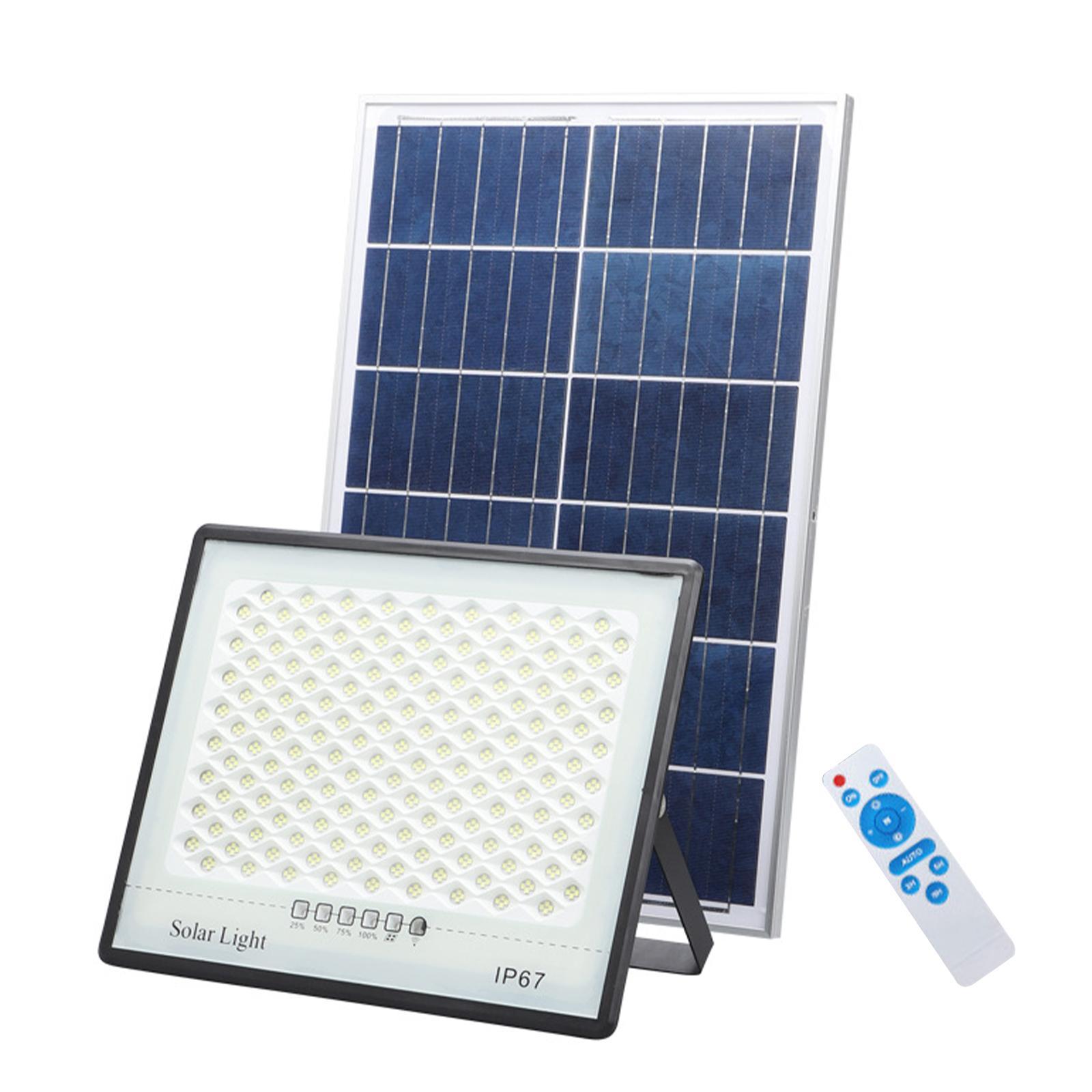 Solar Outdoor Flood Lights Solar Lights 100W for Patio Pathway Swimming Pool