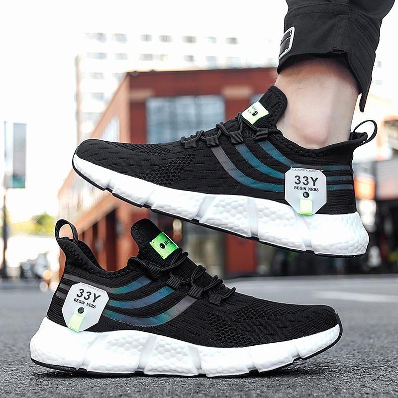 Giày nam Giày dành cho phụ nữ Giày nhẹ cân Tops Mens Sneakers Chống trượt ngoài trời Giày đi bộ giày đi bộ Color: G218-White Shoe Size: 39