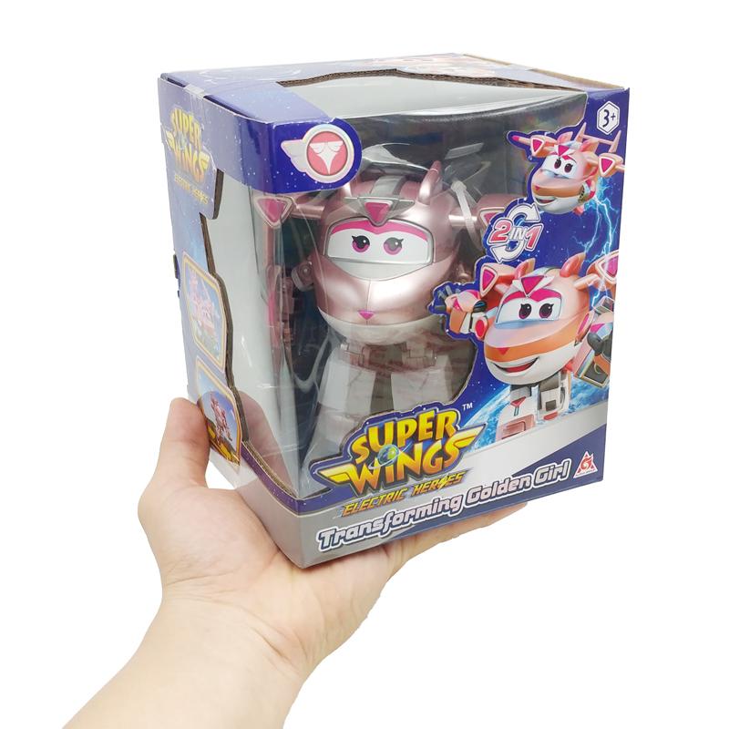 Đồ Chơi Robot Biến Hình Cỡ Lớn - Golden Nhiệm Màu - Super Wings YW780233