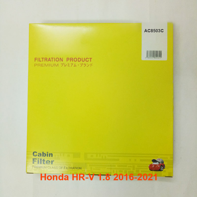 Lọc gió điều hòa cho xe Honda HR-V 1.8 2016, 2017, 2018, 2019, 2020, 2021 80291-TF3-E01 mã AC8503-8