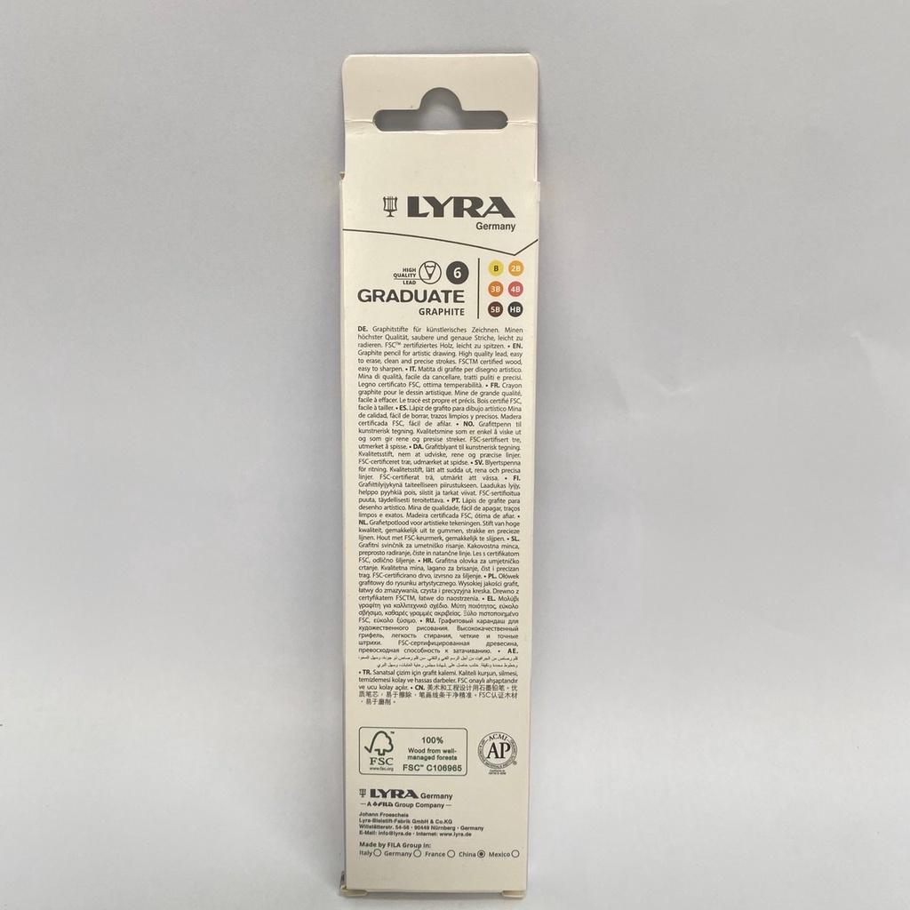Bút chì cao cấp nhập khẩu Đức LYRA Graduete Graphite L1171061