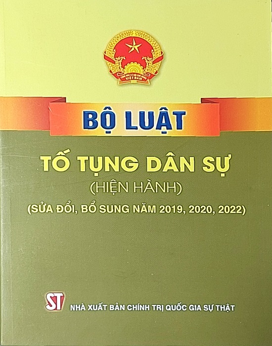 Bộ Luật Tố Tụng Dân Sự (Hiện Hành) (Sửa Đổi, Bổ Sung Năm 2019, 2020, 2022)